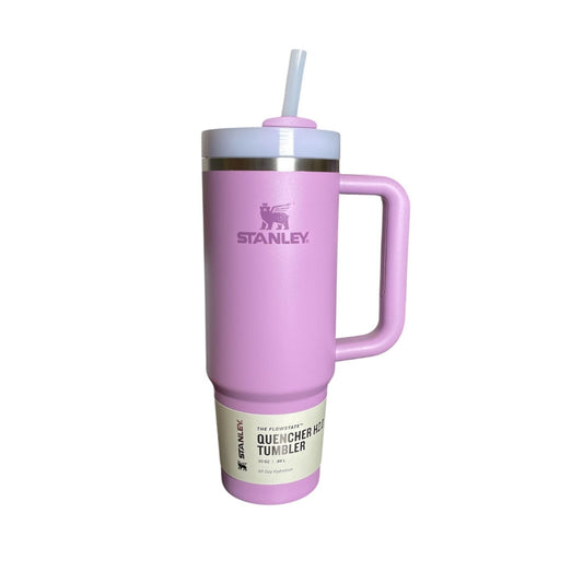 Vaso Stanley Quencher H2.0 con Asa y Popote – 30 oz