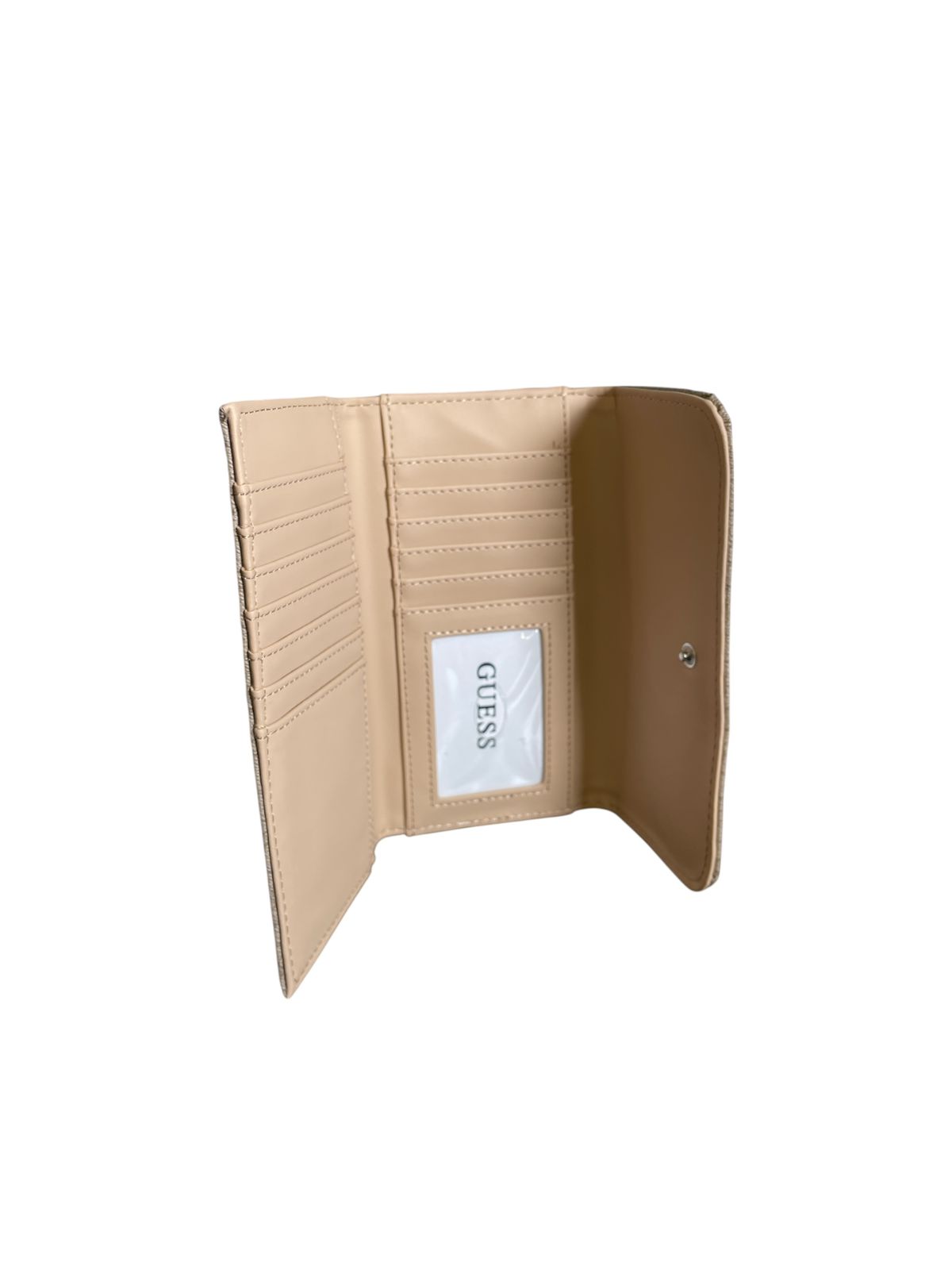 Cartera Larga GUESS Beige Monograma