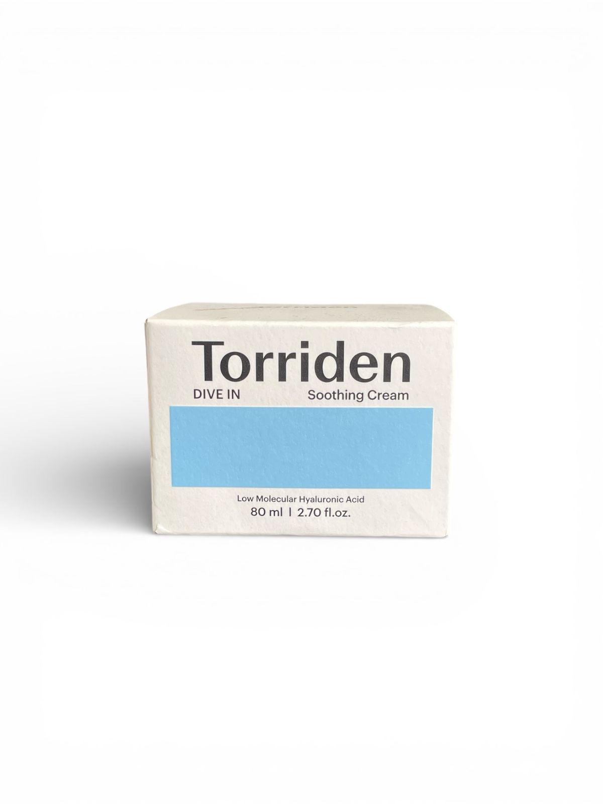 Torriden DIVE-IN Soothing Cream - Crema Hidratante Calmante con Ácido Hialurónico