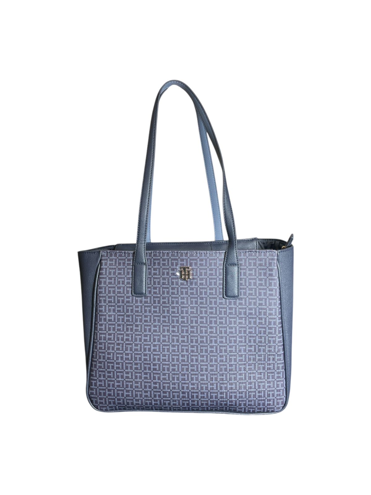 Bolsa Tote Tommy Hilfiger Azul Monogram – Elegancia funcional