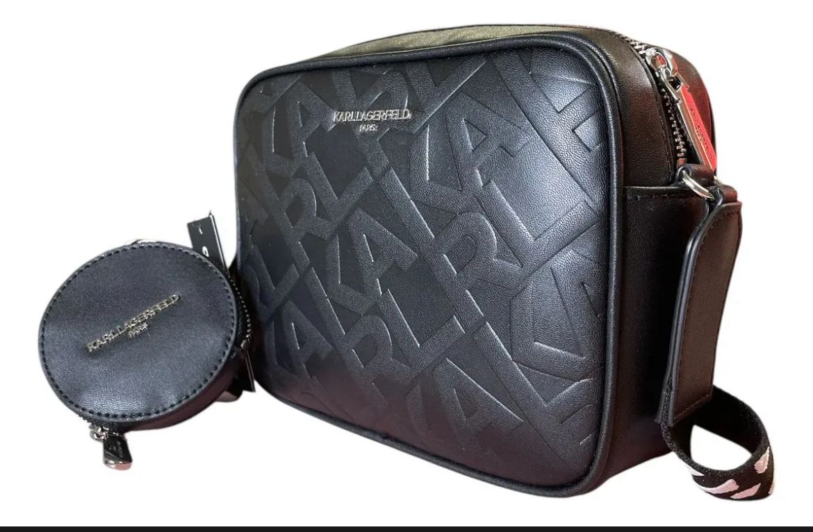 Karl Lagerfeld Mini Crossbody Bag con Monedero – Estilo y Funcionalidad